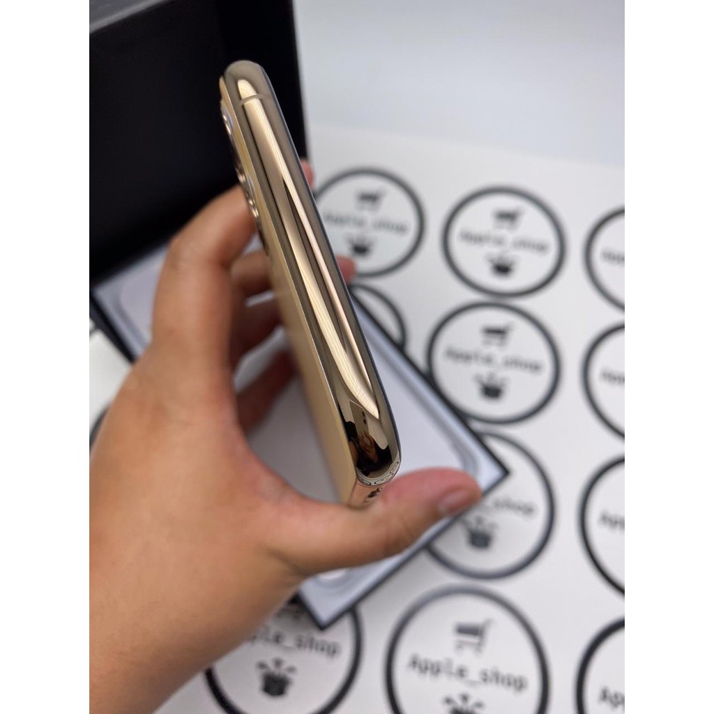 iPhone 11 Pro Max 256gb Gold Lcd Original Mulus Original Bukan Refurbish / Rekondisi