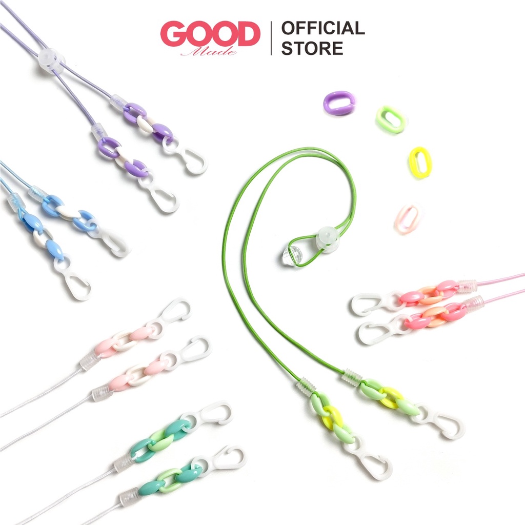 GOOD MADE - STRAP MASKER + STOPPER 2 in 1 | TALI KONEKTOR | LANYARD / KALUNG MASKER