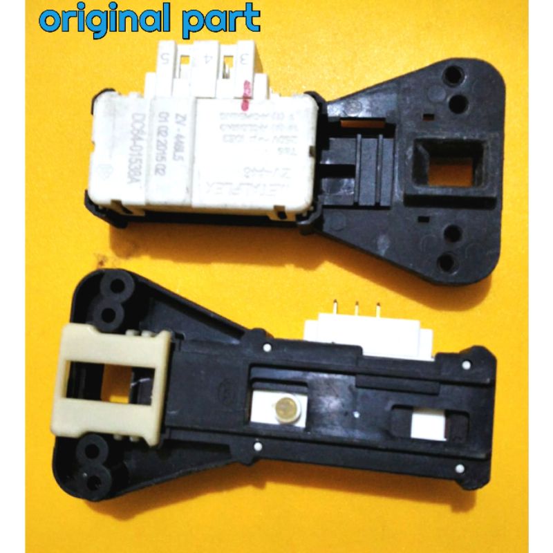 Door lock mesin cuci samsung front loding DC64 01538A original