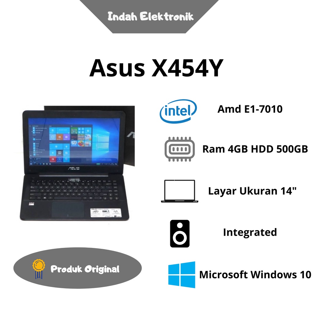 Laptop Asus X454Y