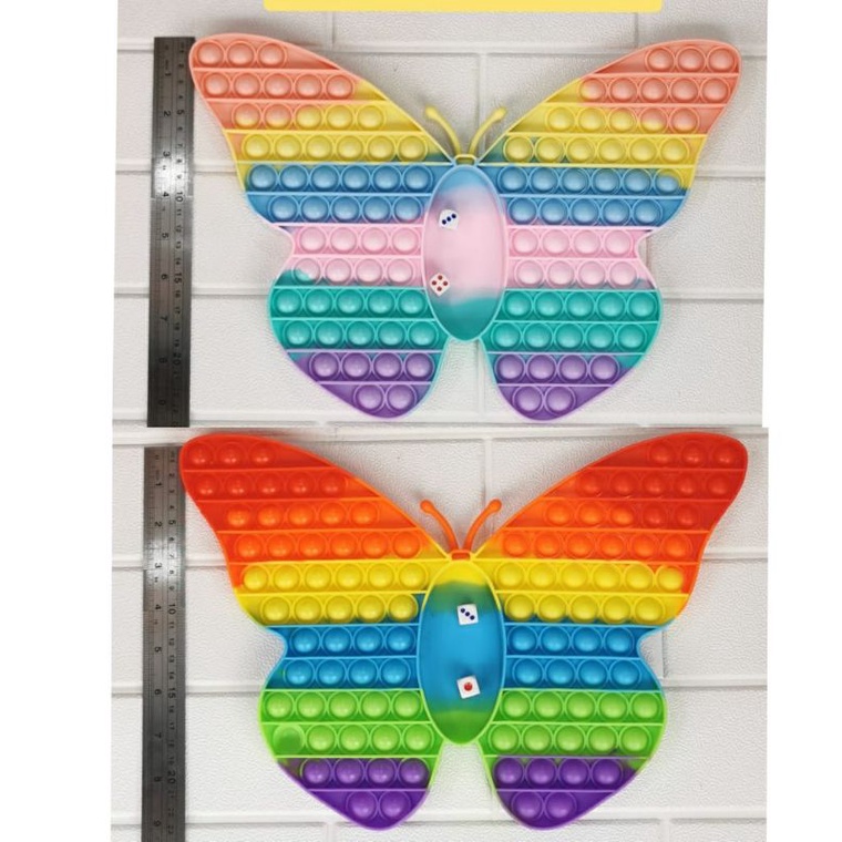 POP IT JUMBO MACARON | POP IT JUMBO | POP IT JUMBO MURAH-kupu dadu 30cm