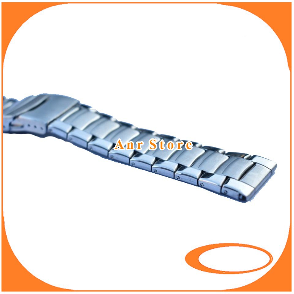 Strap Tali Rantai Jam Tangan 22 mm Rantai Stainless Chrome