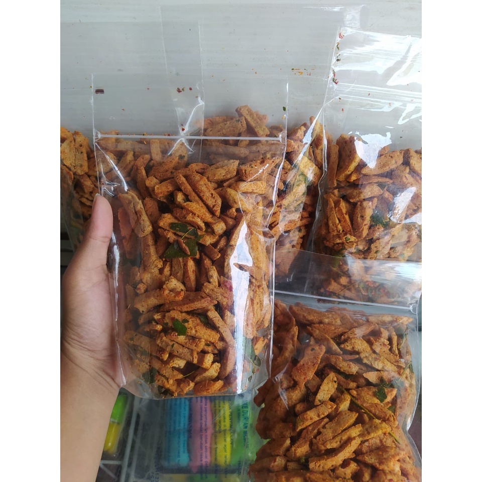 

Basreng pedas balado daun jeruk 500 gr
