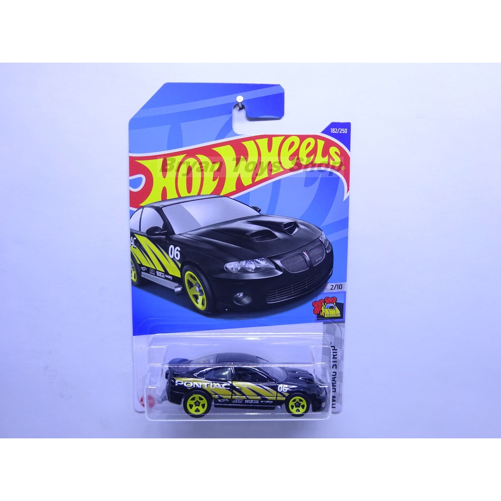 Hot Wheels 06 Pontiac GTO Hitam