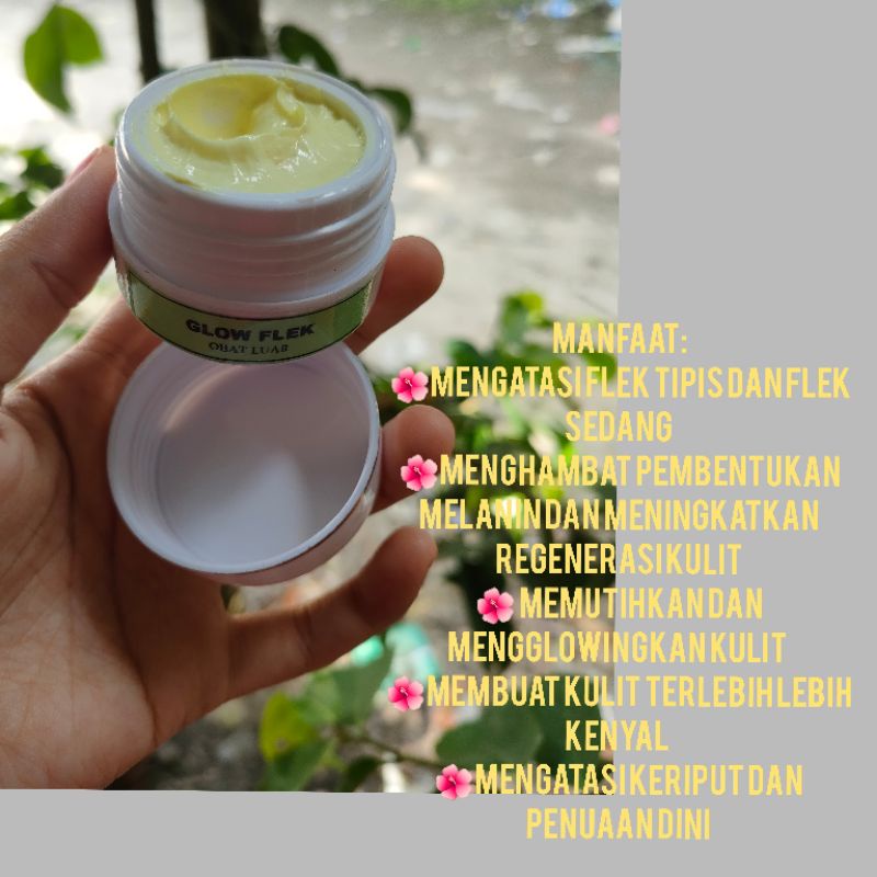 CREAM GLOW FLEK /GLOW FLEK | STIKER BARU
