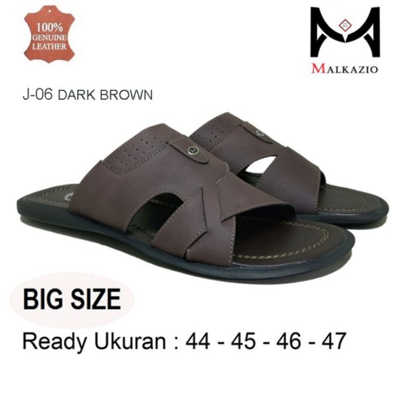 Sandal Slide Pria BIG SIZE 44-45-46-47 Sandal Selop Casual Pria Ukuran BESAR JUMBO Best Seller MZIO