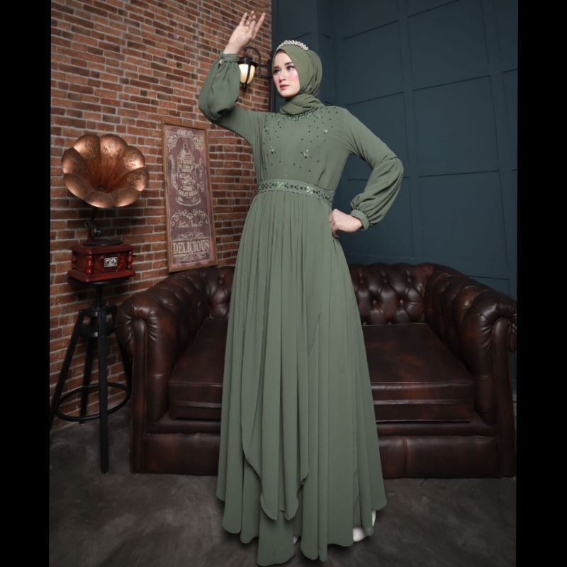Laysha Dress Premium ORI Brand Malda