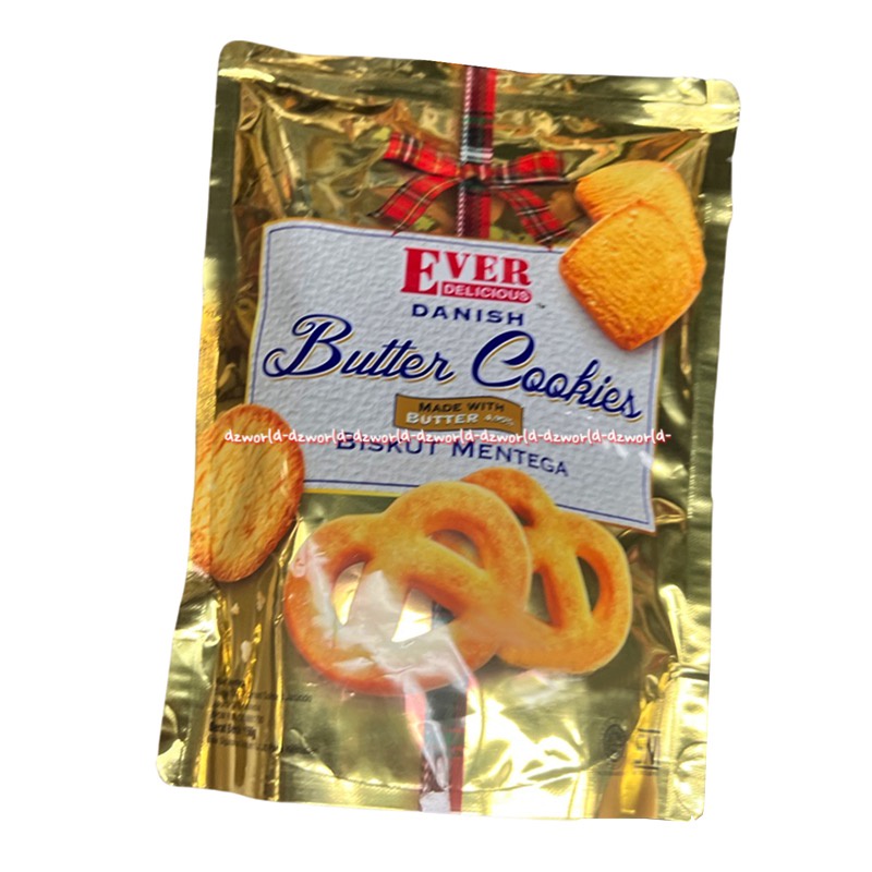 Ever Delicious Danish Butter Cookies 150gr Biskuit Mentega Danis Better Kukis Buter Everdelicious Efer Snack Cemilan Halal