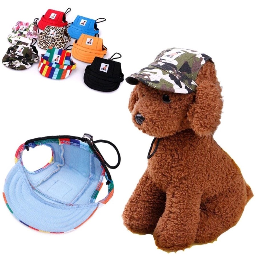 TOPI ANJING SPORTY topi hewan topi kucing pet hat topi baseball