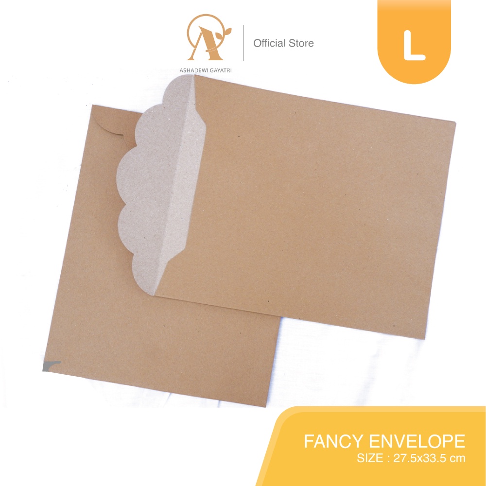 

Ashadewi Gayatri - Fancy Envelope [Large 27.5x33.5 cm] Kraft Liner 150gr