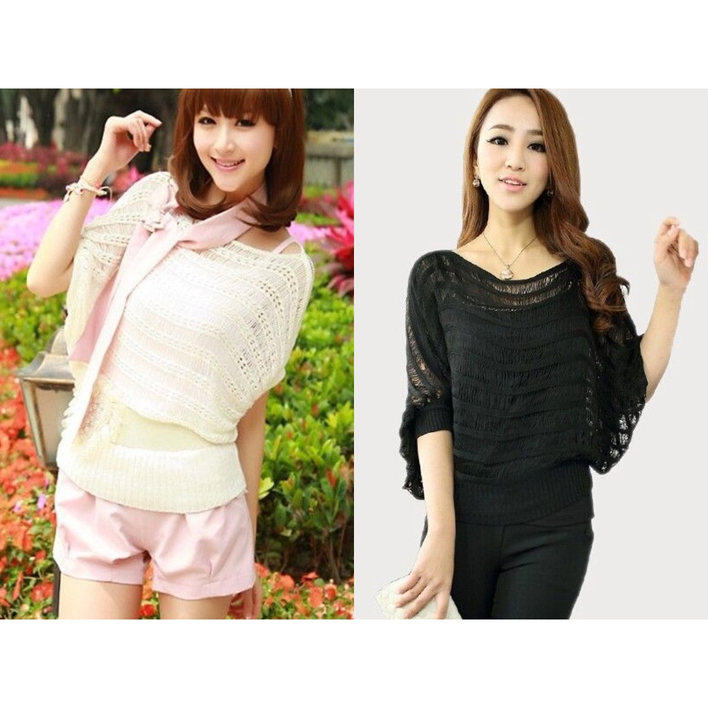 Knitted Blouse Import 192782