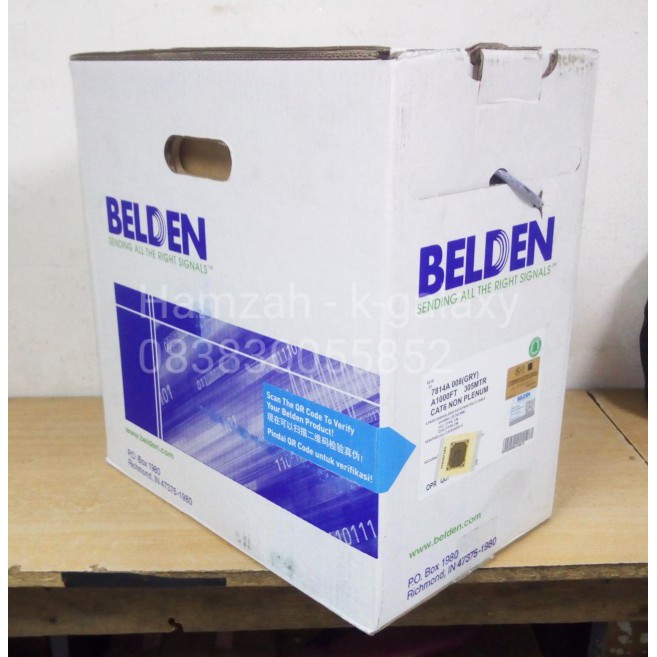 Kabel LAN UTP BELDEN USA Cat 6