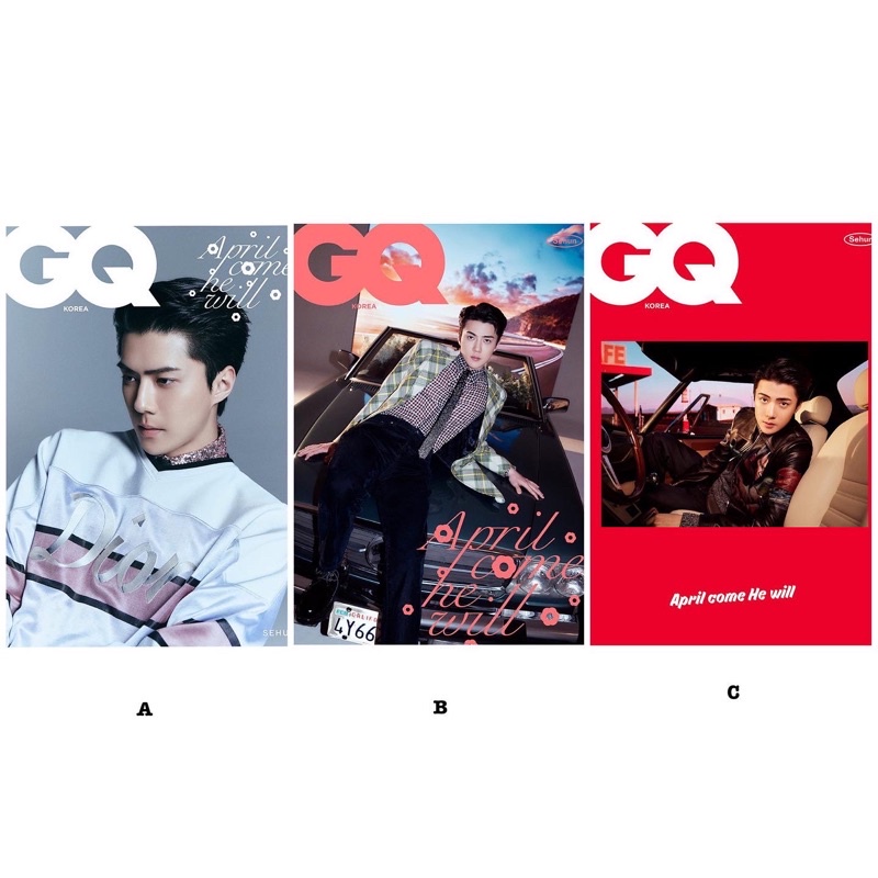 baca deskripsi  W KOREA MAGAZINE DECEMBER ISSUE AESPA SEHUN KAI EXO MAJALAH