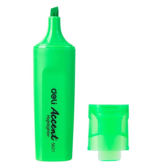 

JUAL DELI HIGHLIGHTER CHISEL 1-5MM ES621 GREEN - HIJAU - STABILO MURAH