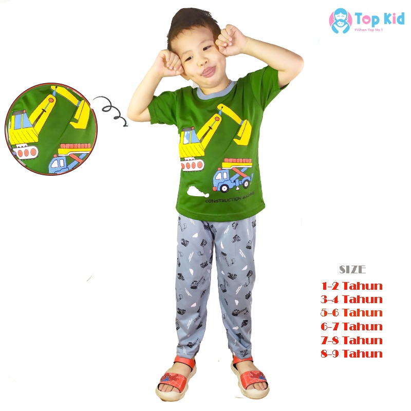 Paket Usaha 4 Pcs Setelan Anak-Anak Campur Motif Model