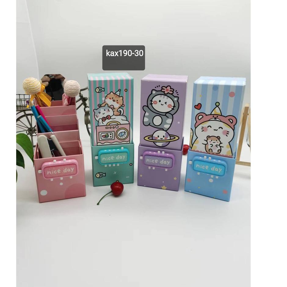 

[PROMO VRE59] Tempat Pensil Kotak Pensil Kode Model Tas KAX 200-37/kax 190 - 30/ kax 190 - 29 Model Terkini