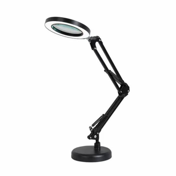 

Big Sale AVPRO Desk Lamp 16cm Led Ring with 8x Magnifying Glass w Base 15cm Big Sale