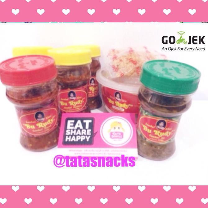 

438S Paket Sambal Bu Rudy D : 1 Udang + 3 Bawang + 1 Terasi + 1 Ijo Cwbc