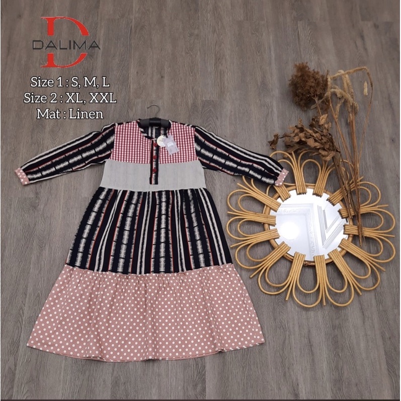 Gamis Anak Dalima by Semut XL, XXL