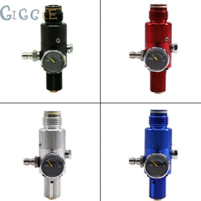Qv700 Hpa Valve Tank Adapter 4500Psi Pressure Air Regulator For Paintb