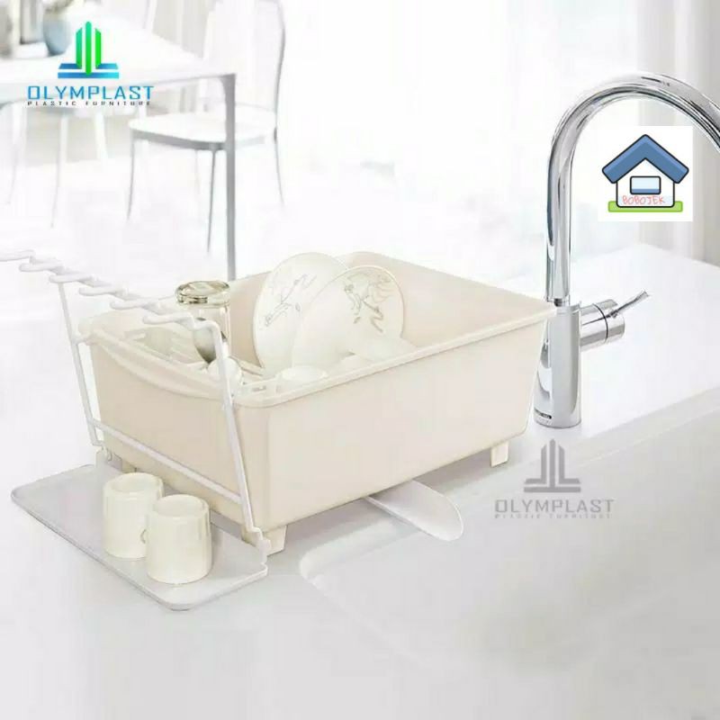 OLYMPLAST ODD RAK PIRING PLASTIK DENGAN TUTUP DISH