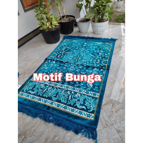 Sajadah Turki Tebal Beludru Premium Super Spigel | Dewasa 70x110cm | AL JAMAL BESAR | Sajadah Hantaran | Souvenir Haji