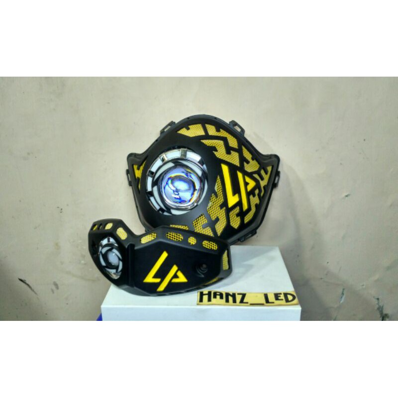 Paket Mika coak Projie Depan Belakang Old Vixion