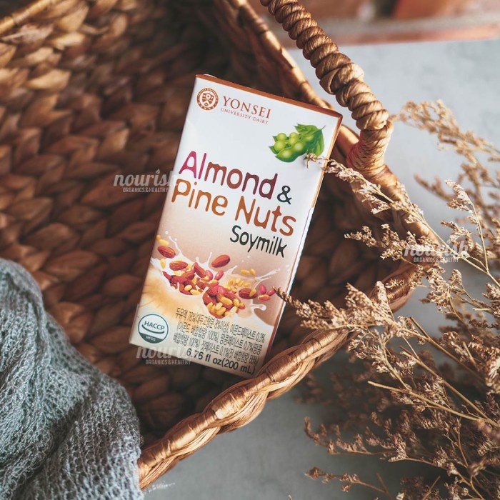 

Da2011Ca Yonsei, Almond & Pine Nuts Soymilk 200Ml Xa201As