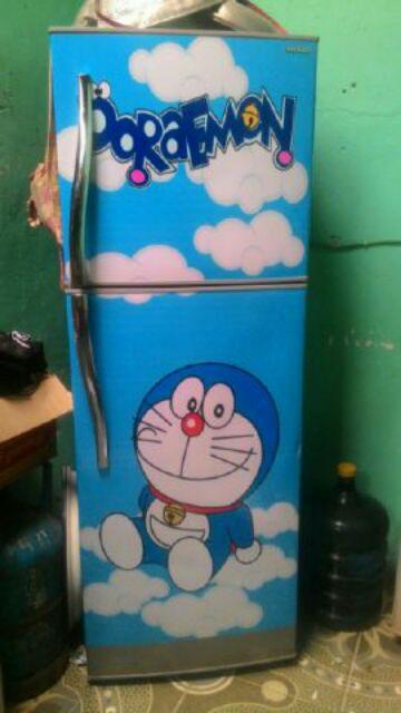 Hello Kitty Variasi Stiker Kulkas 2 Pintu