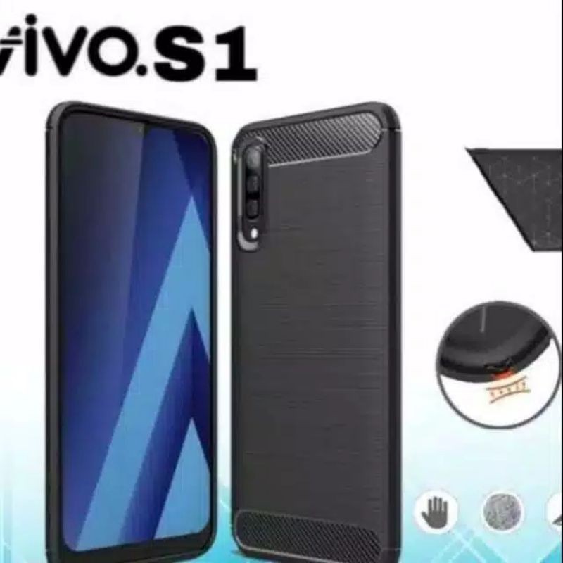 Case Vivo S1 Fiber Carbon Premium Case Ultimatte