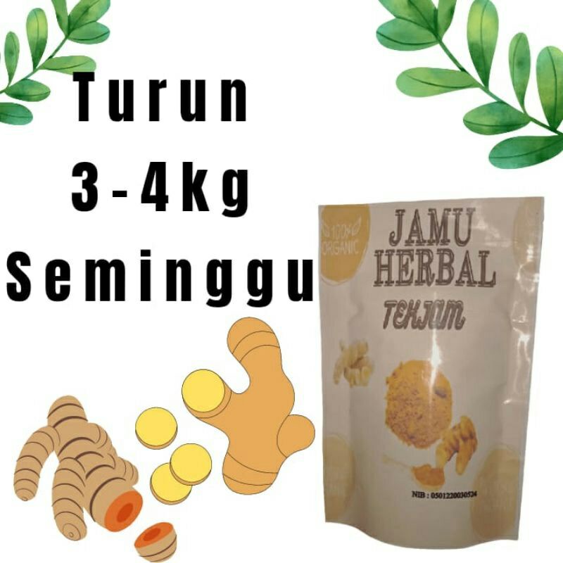 

Jamu Herbal Penurun Berat Badan