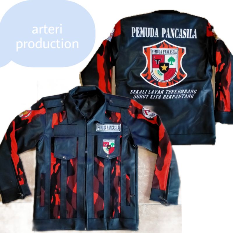 jaket kulit pemuda Pancasila sintesis antibara