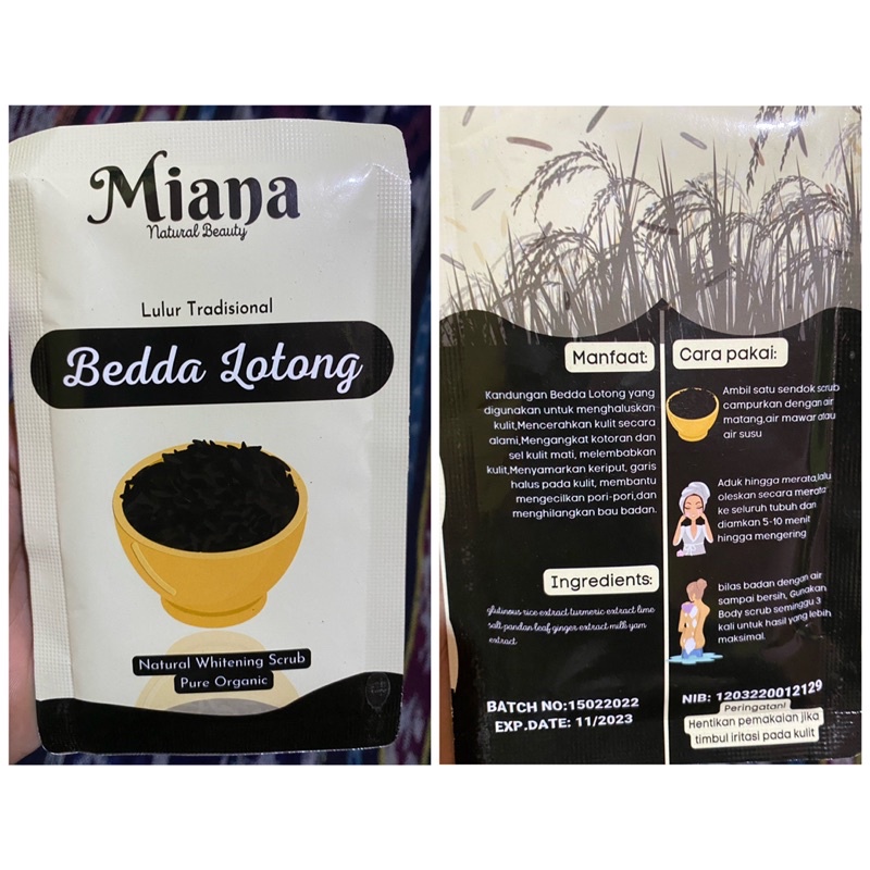 LULUR REMPAH / MIANA BEAUTY BALI / LULUR KECANTIKAN ALAMI / PERAWATAN KULIT TUBUH