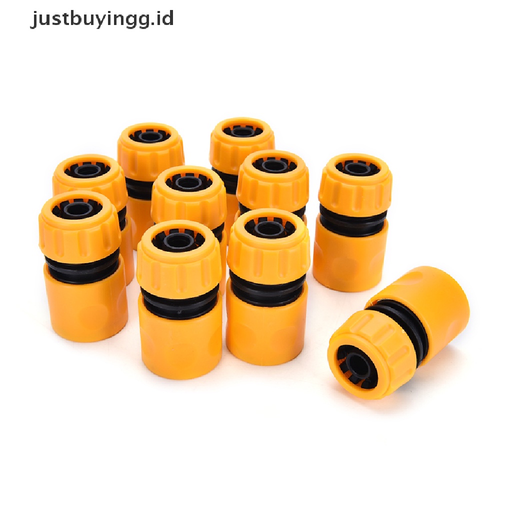 [justbuyingg.id] New ABS Garden Water Hose Pipe Connector Tubing Fitting Garden Wash Coupler ID