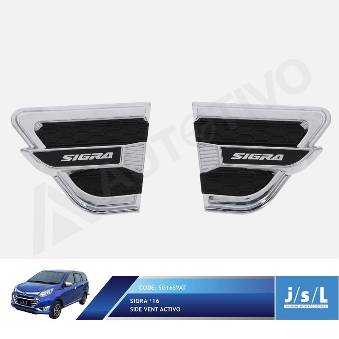 Daihatsu Sigra Side Vent Activo / Aksesoris Daihatsu Sigra