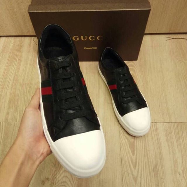 SEPATU SNEAKERS GUCCI - BLACK
