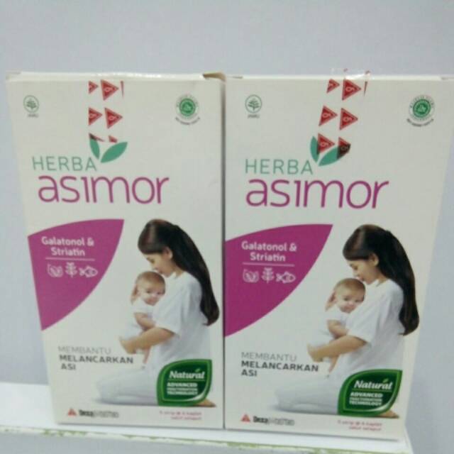 Asimor pelancar ASI 1 box isi 30 tablet