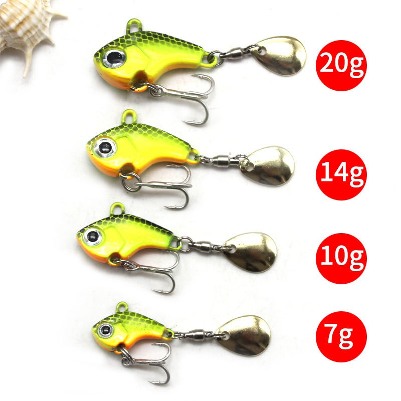 Shengyao 1Pcs VIB Jig Umpan Pancing Fishing Lure Swimbait 7g 10g 14g 20g Ikan Bass Wobbler Kail Memancing Sinking Jigging Bait Tackle