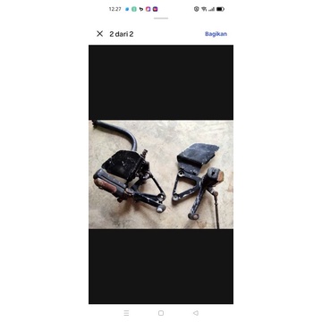 footstep honda cb400 nc23