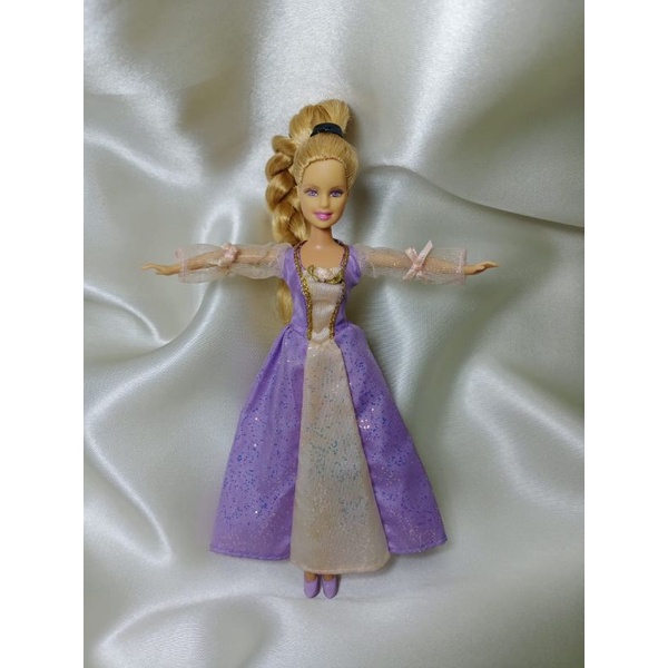 1998's Vintage MINI Barbie Kingdom Of Princess Rapunzel For Collector 100% Original From Mattel Supe