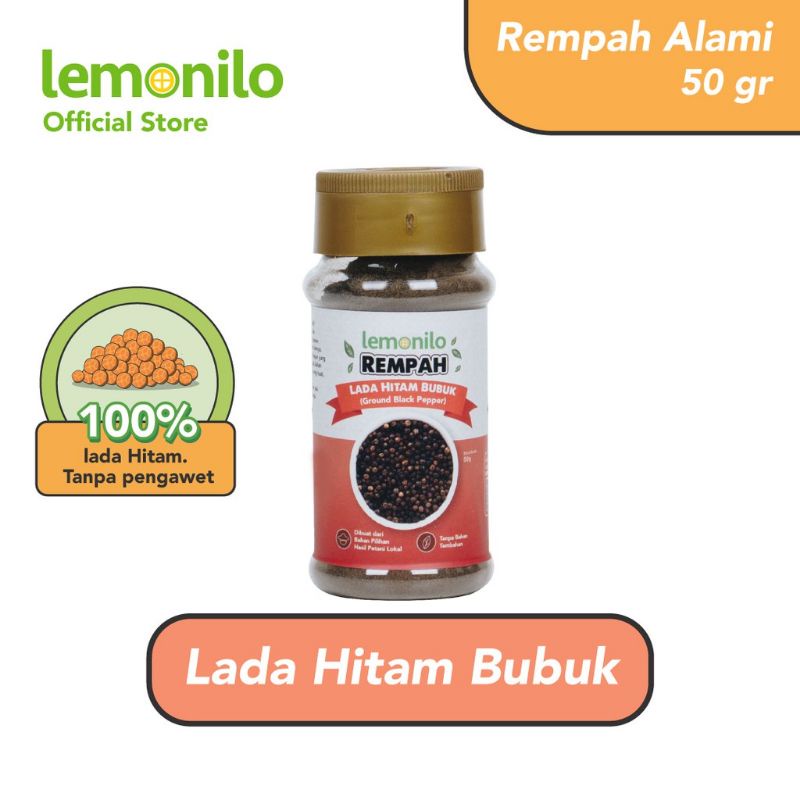 

Lemonilo Rempah Lada Hitam Bubuk (Ground Black Pepper) 50 grm