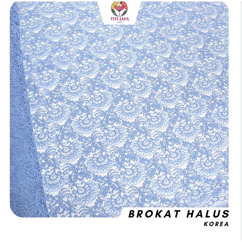 Brokat Halus Pesta / Soft Brocade / Broklat Mewah / Brukat Korea / Bruklat Kebaya Bridesmaid Wisuda