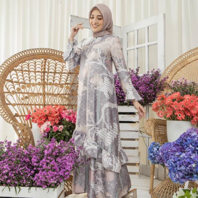 Melati dress dusty purple M