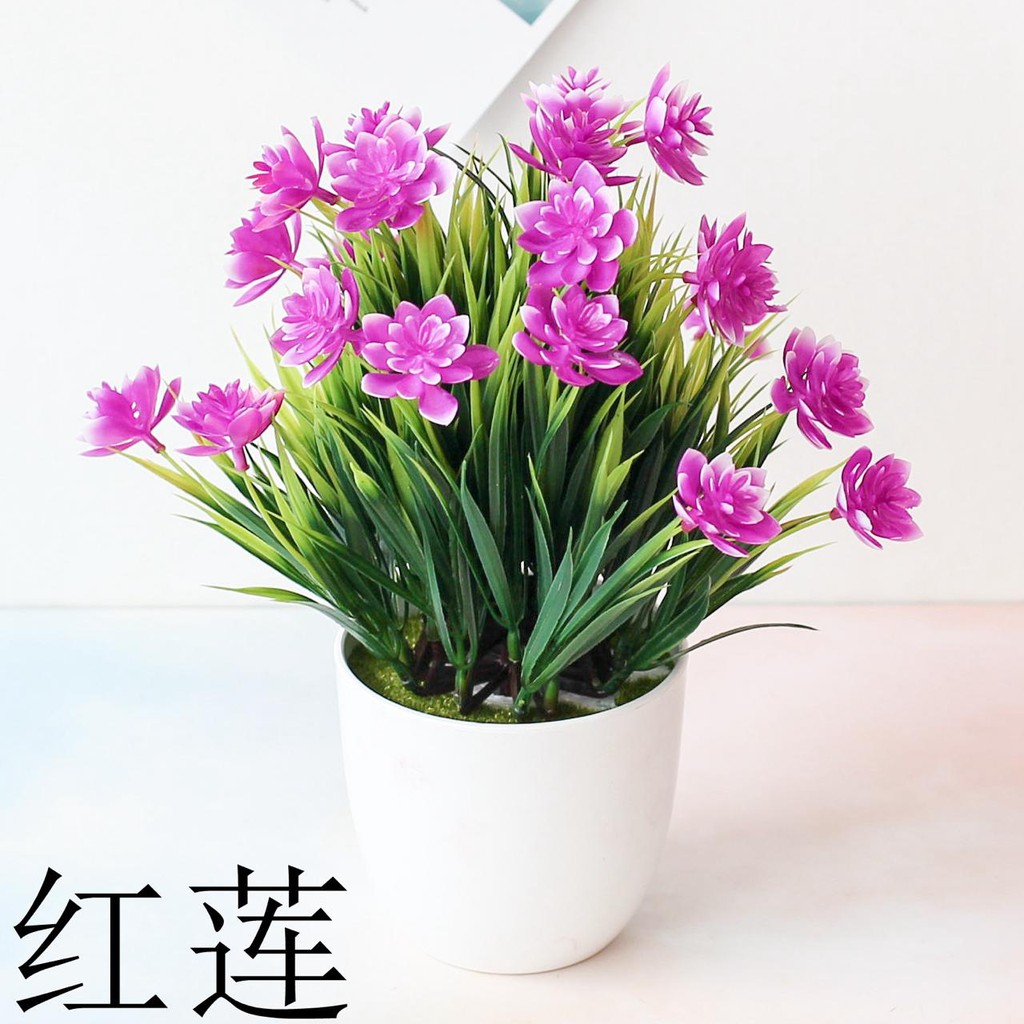 COD / Bunga plastik / pajangan bunga Artificial / motif Daisy / Bunga Import P2041.-UNGU