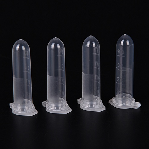 100pcs 2ml Vials Vials Plastik Bening Untuk Mikroskop