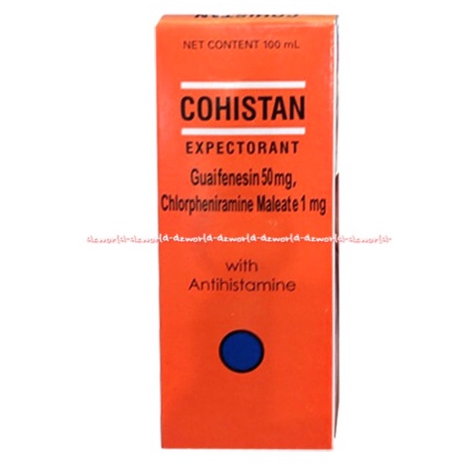 Cohistan Expectorant Guaifesin 100ml Obat Batuk Sirup Syrup Kohistan Ekspektoran Obat Batuk Berdahak