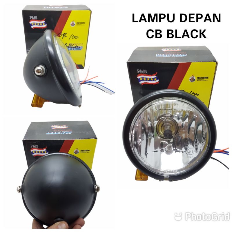 LAMPU DEPAN CB100 PESEK REFLEKTOR CB100 PESEK UNIVERSAL ORIGINAL IMPORT