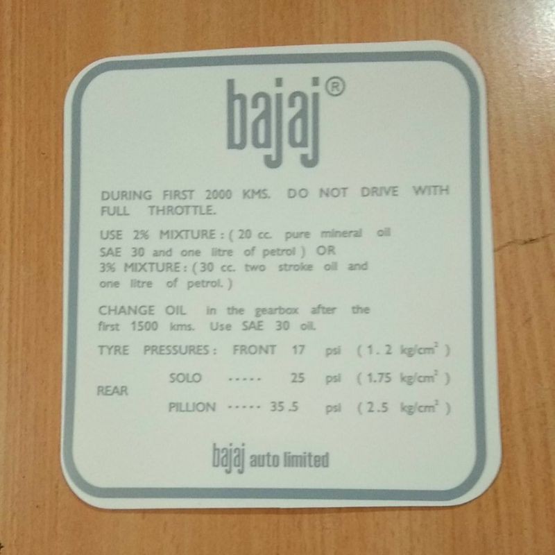 stiker vespa bajaj auto limited anti air transparan abu abu