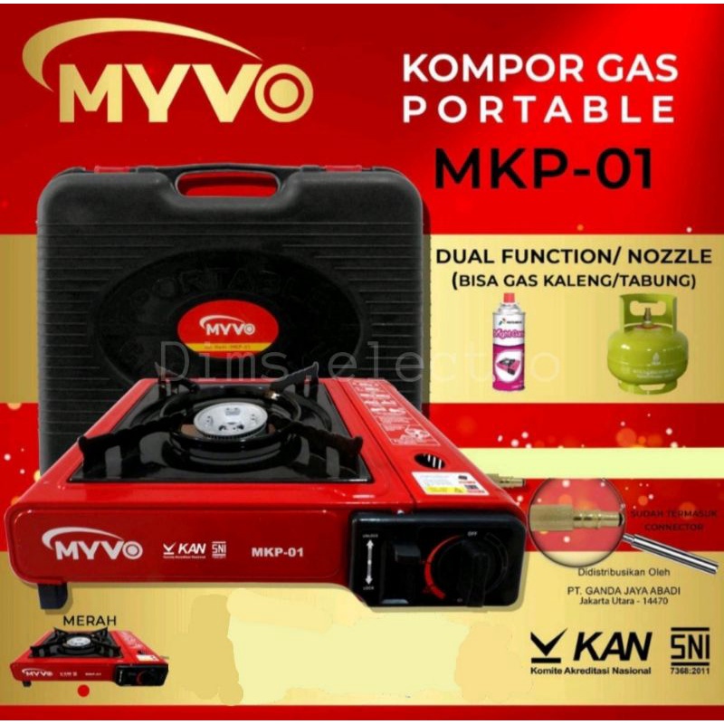 Kompor gas portable myvo MKP-01
