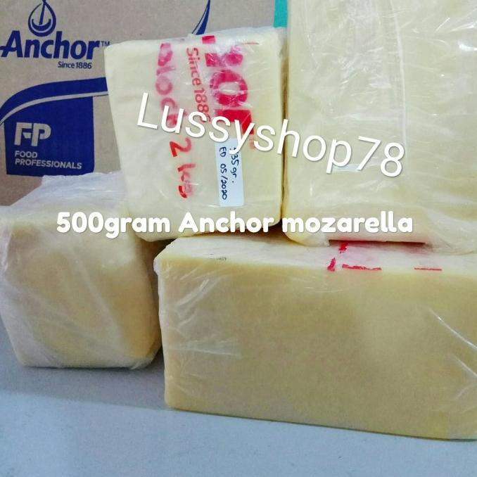 

(BISA COD) Mozarella Anchor 500gr PRODUK TERBATAS Kode 54